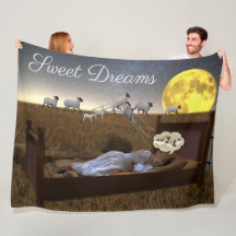 Blanket Sweet Dreams Child Counting Sheep