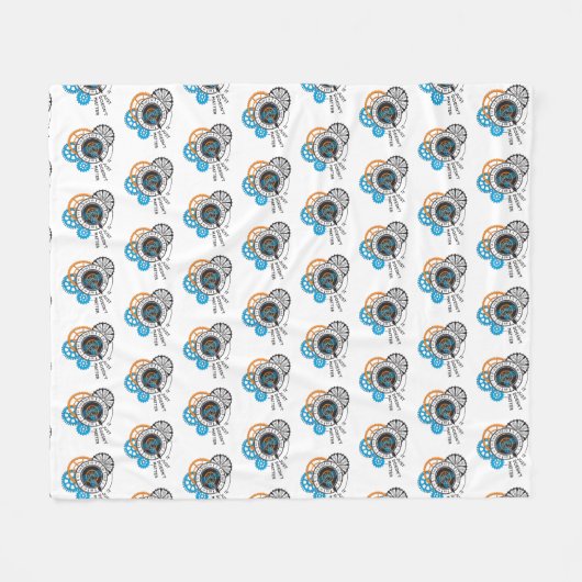 Blanket Throw - IJDM:Trivia 2020 Fleece Deken (Voorkant (Horizontaal))