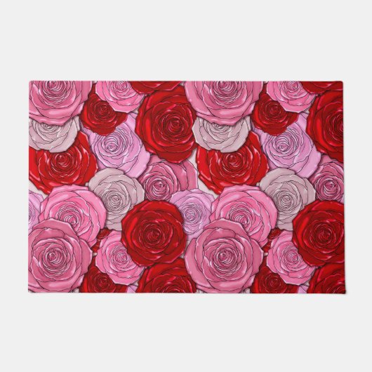 Blanket van Rozen Deurmat (Voorkant)