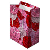 Blanket van Rozen Medium Cadeauzakje (Achterkant Gekanteld)