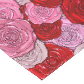 Blanket van Rozen Tafelkleed (Gekanteld)
