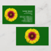 Blanket ventilator - groen gras visitekaartje (Voorkant / Achterkant)