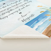 Blanket voor bruid- en bruinbruin met genissen sherpa deken (3/4)