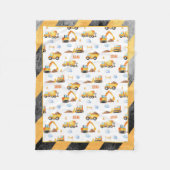 Blanket voor constructietransport- en transportvoe fleece deken (Voorkant)