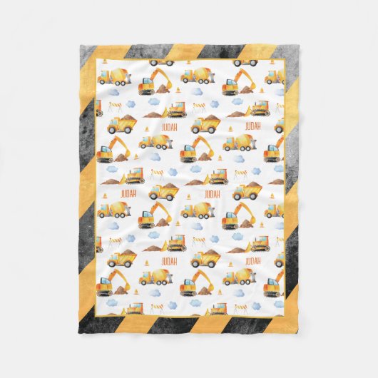 Blanket voor constructietransport- en transportvoe fleece deken (Voorkant)