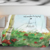 Blanket voor een vriend op lange afstand | COVID-b Fleece Deken