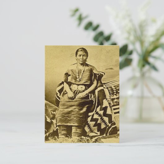 Blanket Weaver Briefkaart (Staand voorkant)