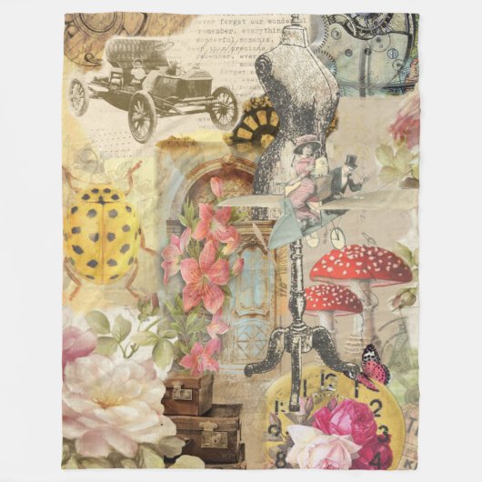 Blanket Whimsical-ontwerp Fleece Deken (Voorkant)