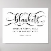 Blankets Sign Poster (Voorkant)