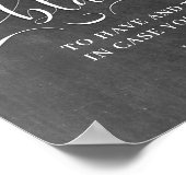 Blankets Sign Poster (Hoek)