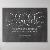 Blankets Sign Poster (Voorkant)