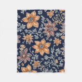 Blankets with batik pattern fleece deken (Voorkant)