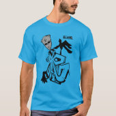 BLANKM GEAR - BLAUW MAN T-SHIRT (Voorkant)