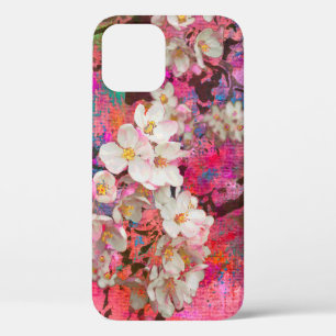Blanzende appelboom, schilderij en gemengde media Case-Mate iPhone case