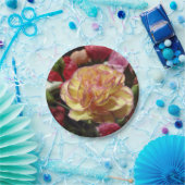 Blanzende benzine papieren bordje (Feest)