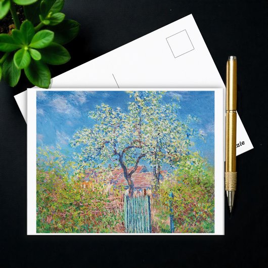 Blanzende perenboom, Monet Briefkaart