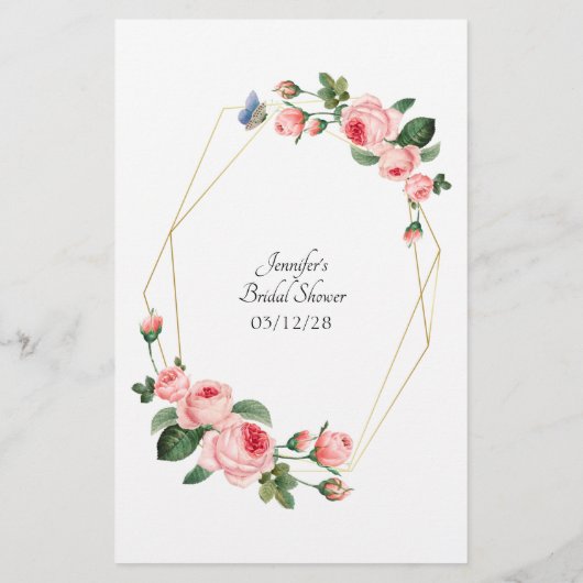 Blanzende roze roze vlam waar we waren flyer (Achterkant)