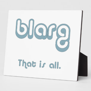 blarg. fotoplaat