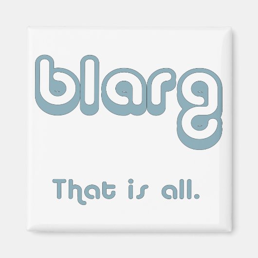 blarg. magneet (Voorkant)