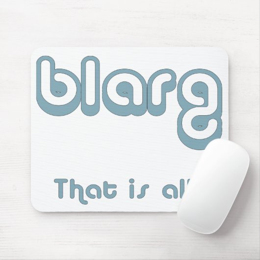 blarg. muismat (Met muis)