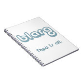 blarg. notitieboek (Rechterzijde)