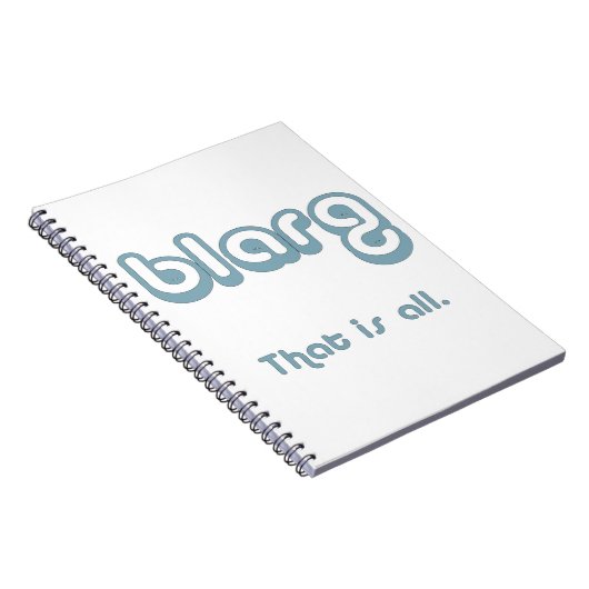 blarg. notitieboek (Rechterzijde)