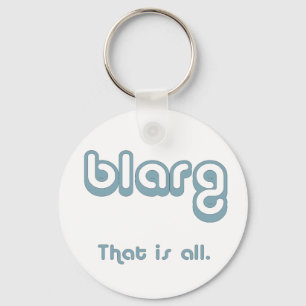 blarg. sleutelhanger