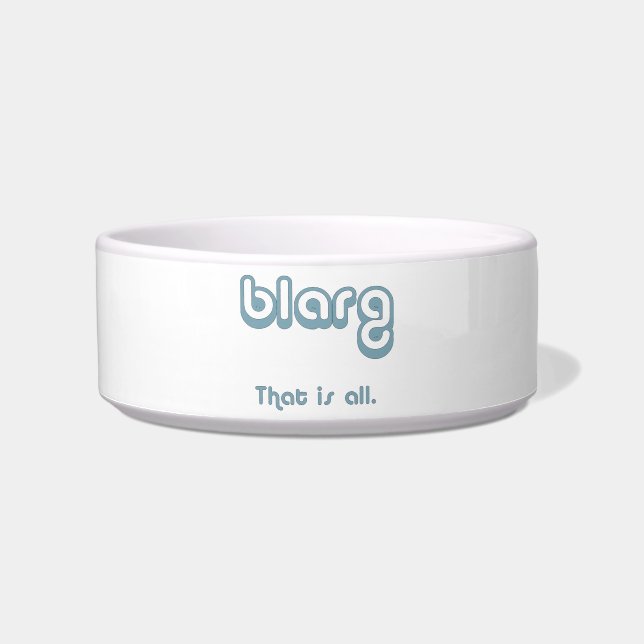 blarg. voerbakje (Voorkant)