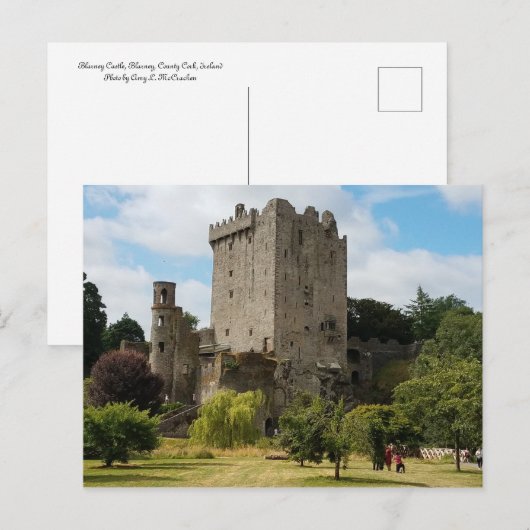 Blarney Castle, Blarney, County Cork, Ierland Briefkaart (Voorkant / Achterkant)