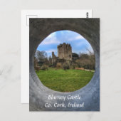 Blarney Castle, County Cork, Ierland Briefkaart (Voorkant / Achterkant)