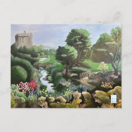 Blarney Castle Gardens Ierland Briefkaart