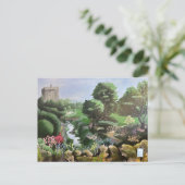 Blarney Castle Gardens Ierland Briefkaart (Staand voorkant)