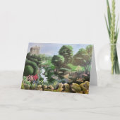 Blarney Castle gevouwen Wenskaart Kaart (Voorkant)