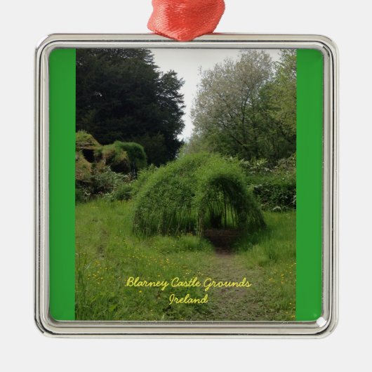 Blarney Castle Grounds Ireland Irish Ornament (Voorkant)