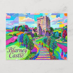 Blarney Castle Ierland Briefkaart