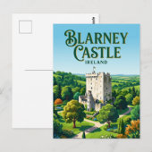 Blarney Castle Ierland Briefkaart (Voorkant / Achterkant)