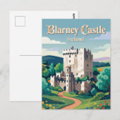 Blarney Castle Ierland Briefkaart (Voorkant / Achterkant)