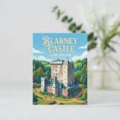 Blarney Castle Ierland Briefkaart (Staand voorkant)