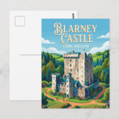 Blarney Castle Ierland Briefkaart (Voorkant / Achterkant)