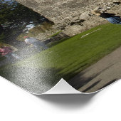 Blarney Castle, Ierland Foto Afdruk (Hoek)