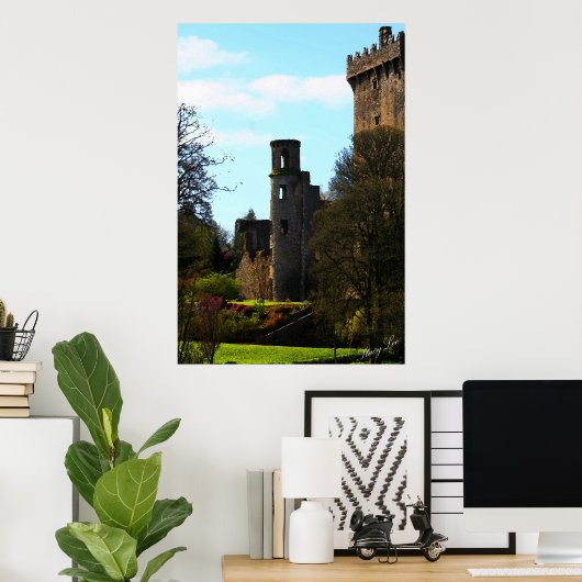 Blarney Castle, Ierland Poster (Thuiskantoor)