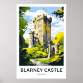 Blarney Castle Ierland Reisprint Poster (Voorkant)