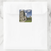 Blarney Castle, Ierland Vierkante Sticker (Tas)