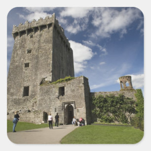 Blarney Castle, Ierland Vierkante Sticker