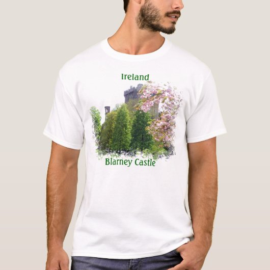 Blarney Castle Ireland T-Shirt (Voorkant)
