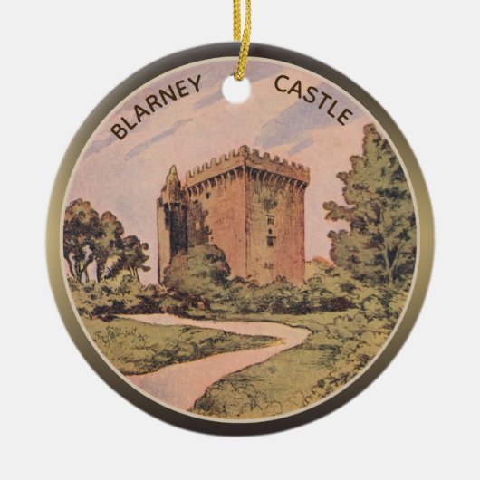 Blarney Castle Keramisch Ornament (Voorkant)