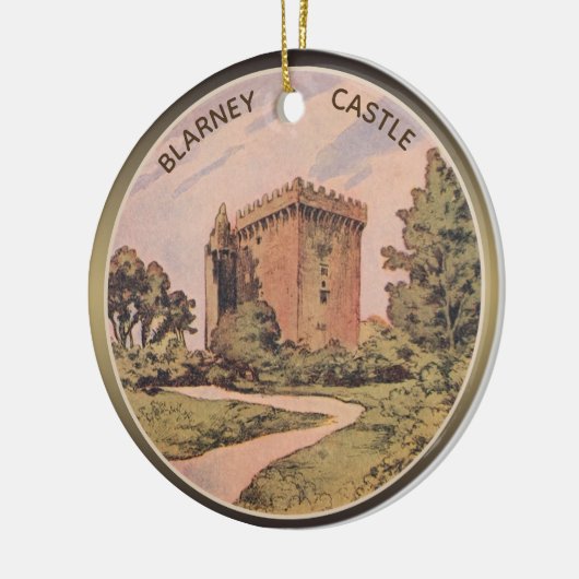Blarney Castle Keramisch Ornament (Links)
