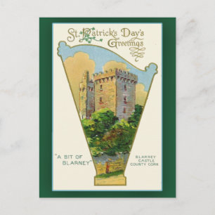 Blarney Castle St. Patrick's Day Cards Briefkaart