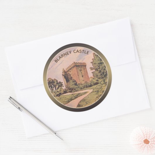 Blarney Castle Sticker (Envelop)