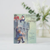 Blarney Castle Stone zoenen Briefkaart (Staand voorkant)